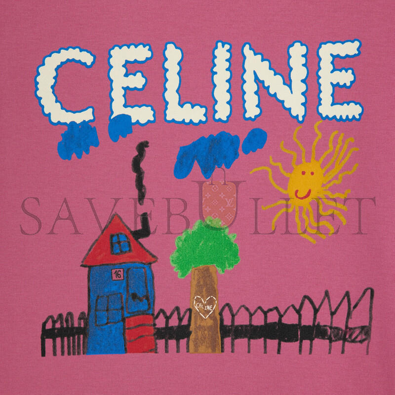 Ce1i*e loose t-shirt in cotton jersey